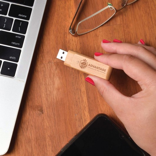 Express Bamboo USB Drives Lifestyle